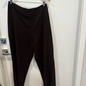 Slim Brown  Ponte Trousers for Women